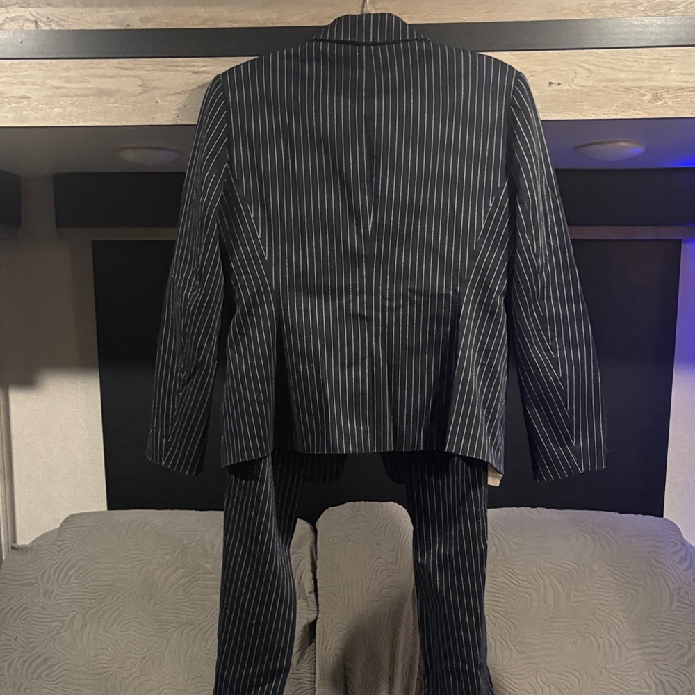 Michael Kors Women's Black Striped Suit - Picture 6 of 6